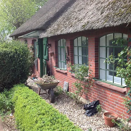 Kleine Einliegerwohnung Oder Zimmer Im Reetdachhaus Landscheide Exterior photo